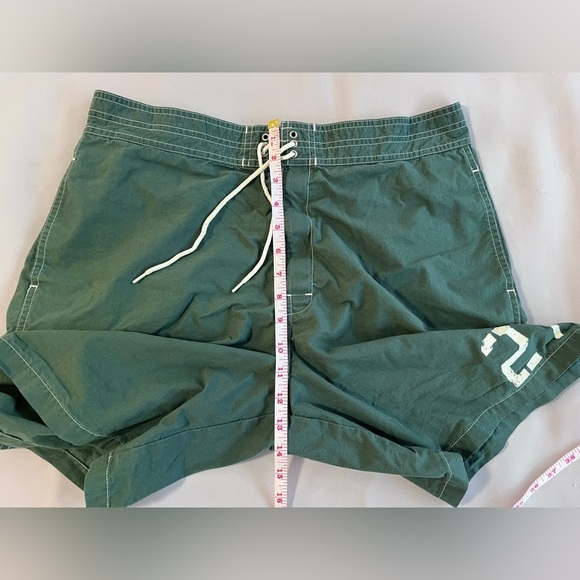 Vintage Polo Sport Ralph Lauren Swim Trunks Men’s Sz 34 Dark Green‎ - Picture 3 of 6